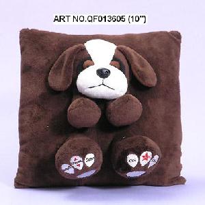 Plush Electronic Toys Qf013605 Plush Dog Cushion Radio