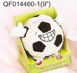 plush electronic toys qf014460 football speaker