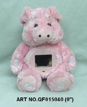 Plush Electronic Toys Qf015040 Plush Pig Mp4 / Photo Viewer