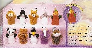 Stuff Toys 11696 10 Styles Animals Hand Puppet