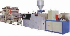 pvc skinned foam plate extrusion line