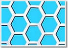 Hexagonal Hole, Perforated Metal Mesh, Stainless Steel Perforated Plate For Sale