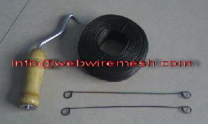 Rebar Tie Wire, Double Loop Tie Wire, Concrete Reinforcing Accessory For Sale