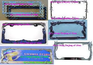 Produce And Customize Various License Plate Frame