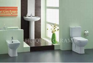 Toilet, Pedestal Basin , Bidet