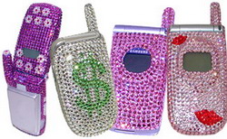 swarovski crystal cell phone faceplates