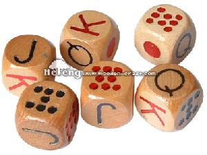 Dice, Wood Dice, Wooden Dice, Game Dice, Playing Dice