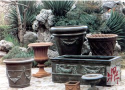 fiberglass planter