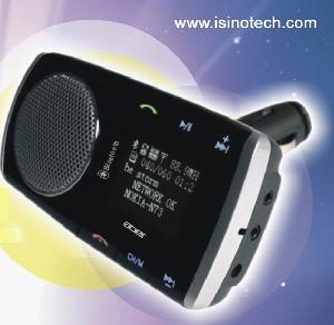 Handsfree Car Kit, Bluetooth Handsfree Car Kit With Fm Transmitter Function