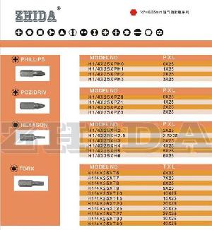 Insert Bit , Spline, Torx Insert Bit