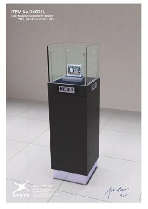 Sell Black Crystal And Irish Diamond Display Cabinet And Showcases In The Retail Shop