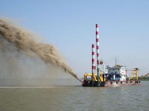 800m propelled cutter suction dredger 2 4million usd