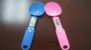 electronic spoon scale portable colorful 500g 0 1g lock tare funct