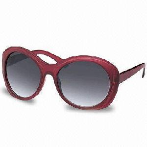 Fashionable Sunglass, Plastic Lens With Uv400 Protection