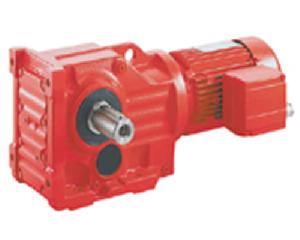 hk helical bevel geared box