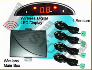 Offer Wireless Mini Led Digital Display Car Front And Rear Parking Sensor System Wrd-018c4