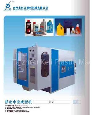 screw mold carriage extrusion blow molding machine bottle