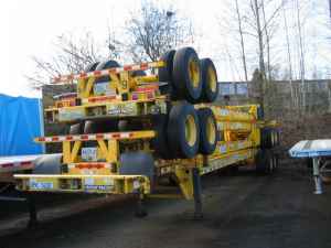 20' And 40' Container Chassis Trailer