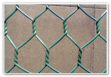 hexagonal wire netting poultry wall constuction building gabion