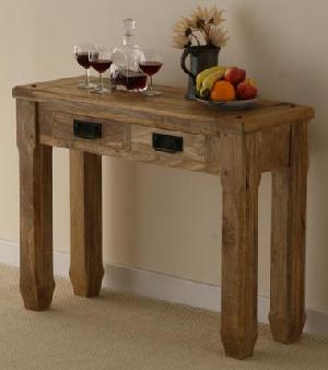 mango wood console table exporter supplier