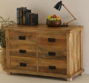 Mango Wood Drawer Chest, Large Chest, Indian Furniture Exporter