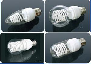 Cold Cathode Fluorescent Lamp, Ccfl, Dimmable Candle, Globo, Coluna Shape.