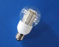 globe led bulb clear frost spherical light ball lamp