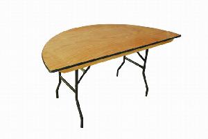 Half-round Folding Table