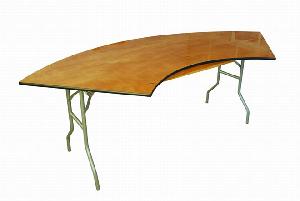 serpentine table