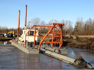 400m/h Cutter Suction Dredger For Sale,price:1.25 Million Usd