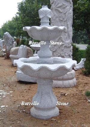 garden stone fountain