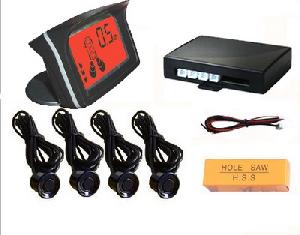 lcd ultrasonic 4 sensor automotive reverse car parking system rd 058c4