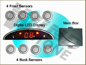 Offer Mini Led Display Car Reversing Sensor Systems With Buzzer And Digital Display Rd-018c8