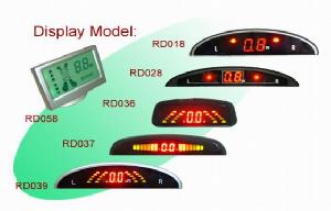 offerring digital display car front rear bumper sensor systems parking sensors