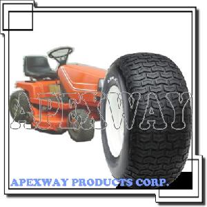 Lawn Mower Tire And Wheel Assembly