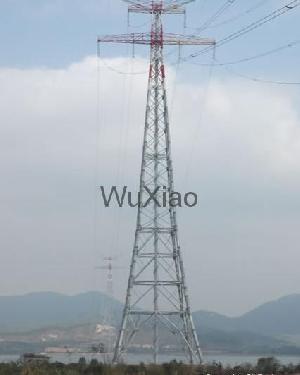 power transmission steel tubular tower mast