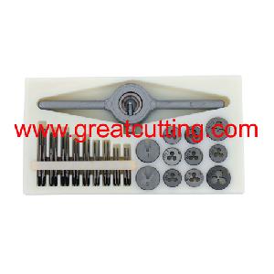 30 Pcs Tap And Die Set, Micro Taps