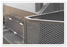 expanded metal machine guards paint grids tailgates
