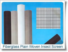 vinyl screen plastic coated fabric fiberglass window insect