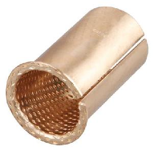 cylindrical bushes flanged bushing bronze wrapped bush oil pocket