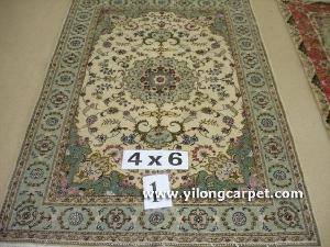 Wool And Silk Mixed Rugs