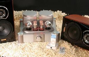 handmade hi fi vacuum tube speaker system