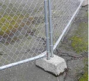 Galvanized Chainlink Fence