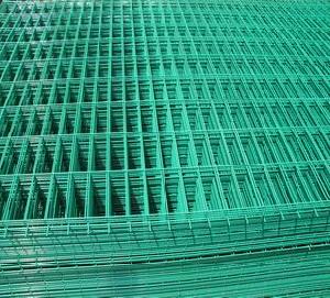 green pvc coated welded wire mesh sheets panels