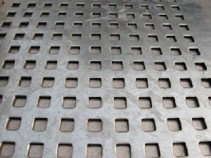 perforated sheet square holes