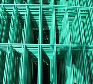 Welded Wire Panels Green Coated