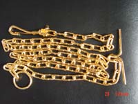 zinc plated chain