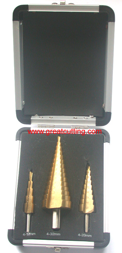 3 step drill aluminum box