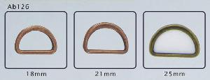 d ring alloy buckle
