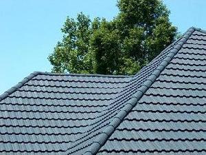 grey stone coated metal roofing tiles